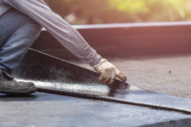 Professional Basement Waterproofing technician working in Bellwood, IL